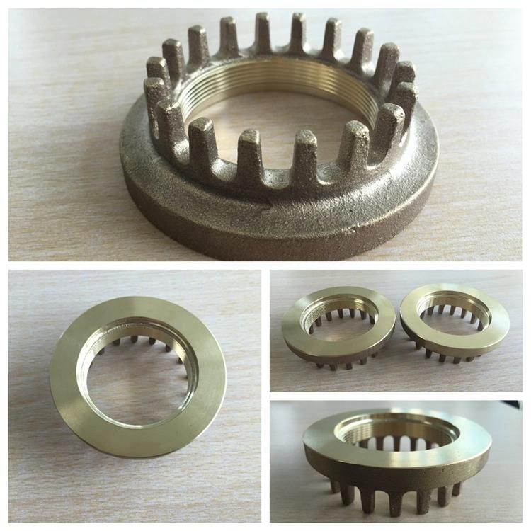 Customized Metal Bronze Casting Wheel Foundry Construction Parts