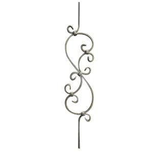New Design Used Wrought Iron Forged Fencing Components Pickets