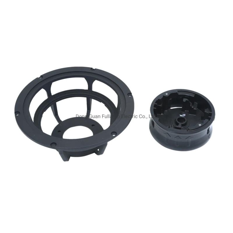 Aluminum Die Casting Customized Speaker Frame with Machining and Surface Treatment Powder Coating Painting