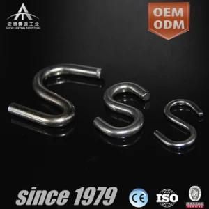 High Quality OEM Stainless Steel Casting S-Hook with CNC Machining
