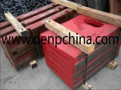 Jaw Crusher Shanbao Toggle Plate in Good Quality