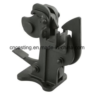 China Made Precison Casting adapter with Black Painting