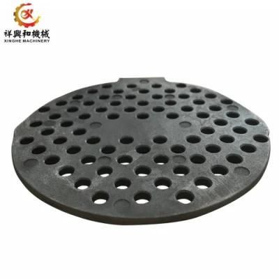 Customized Sand Casting Small Metal Parts Cast Iron Double Griddle