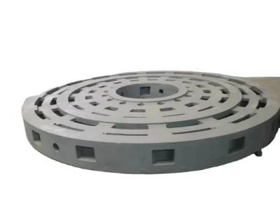 China Foundry Large Machine Parts CNC Machine Tool Bed Machine Base Casting