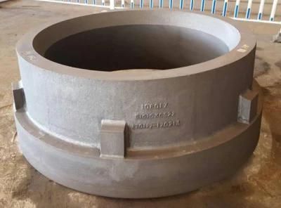 Foundry High Manganese Steel Cone Jaw Crusher Wear Parts for Adapter Ring