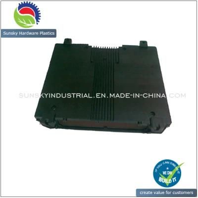 Black Coating Aluminium Casting for Telecom Equipment Cover Case (DC26014)