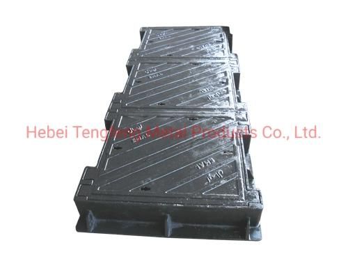 Epoxy Coating Hinged Type Heavy Duty Rectangular Manhole Covers