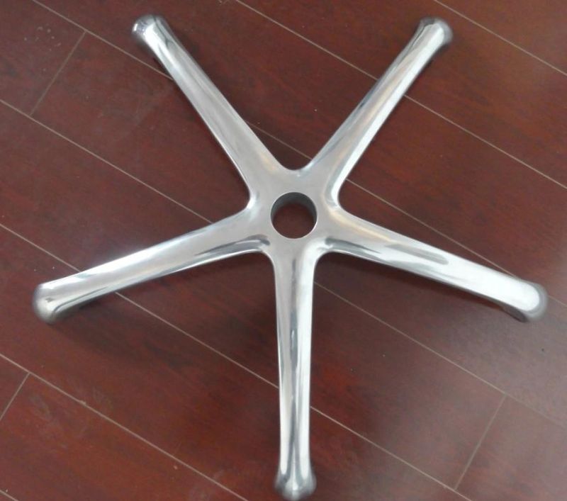 Aluminum Die Casting of Five-Star Feet Chair Leg