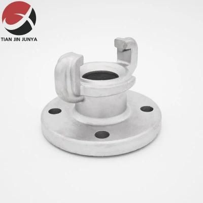 Drawings Customized Stainless Steel Glass/Window/Door Clamp Flange Lost Wax Casting Pipe ...