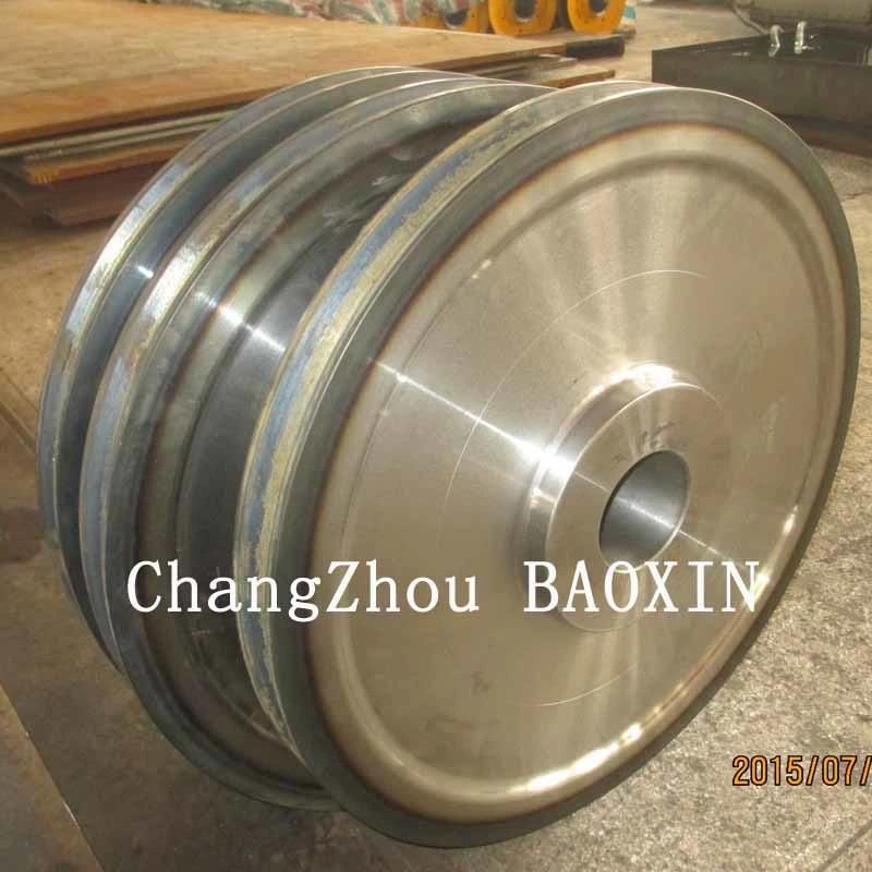 OEM Heavy Duty S45ccast Steel Wheel Heavy Crane Casting Sheaves