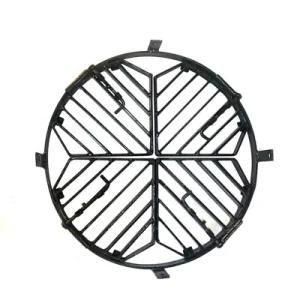 Black Bitumen Coated Carbon Steel Safety Grates