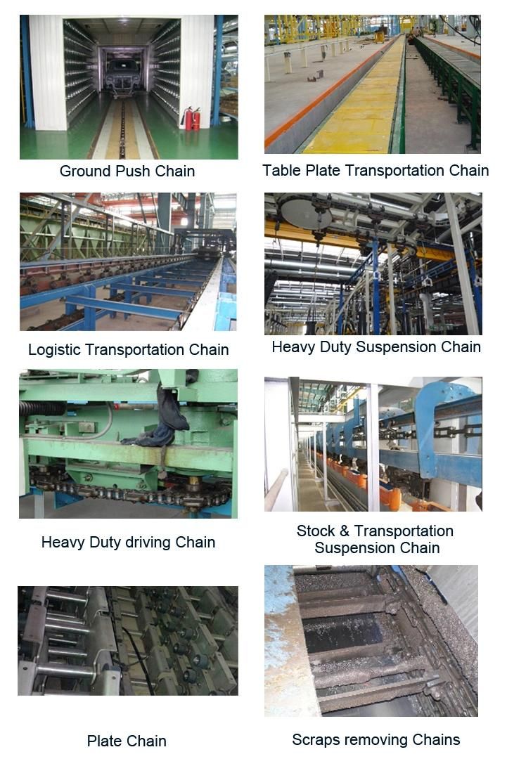 China Supplier Custom Made Parts Steel Conveyor Chain Cleaning Systems