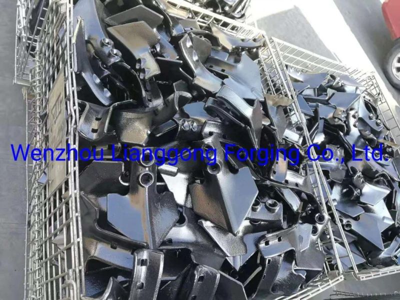 Customized Forged Steel Tiller/Cultivator Shovel in Agricultural Machinery