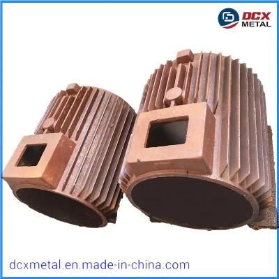 Hot Sale Sand Blasting Electric Motor Housing for Aluminium Die-Casting