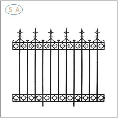 OEM Casting Iron Garden Fence for Moden Housing Fashion Decoration