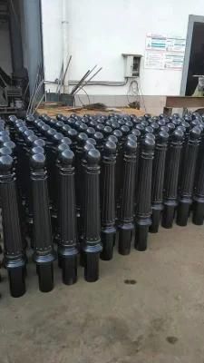 China Factory OEM Sand Casting Black Ductile Iron Aluminum Steel Parking Decorative ...