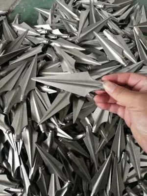 Lost Wax Casting Stainless Steel Ornamental Casting Spear for Decoration