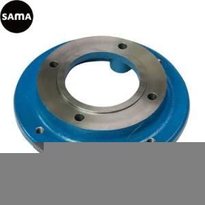 OEM Ductile, Grey Iron Flange Casting with Machining, Painting