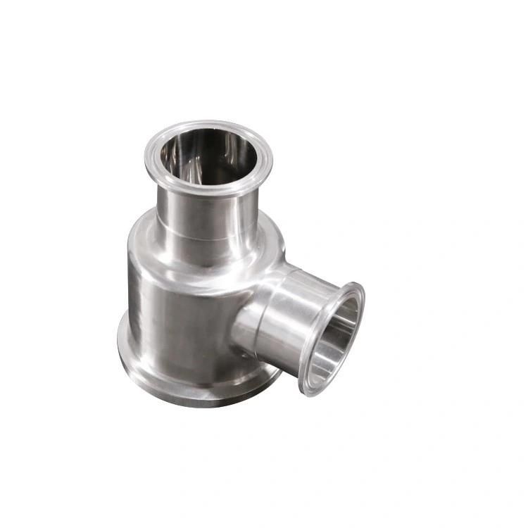 Drawing Customized Stainless Steel Lost Wax Casting Reducer Tee Pipe Fittings