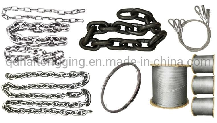 4mm-32mm JIS Standard Commercial Type Stainless Steel D Shackle