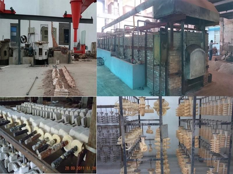 Custom Water Glass Casting Lost Wax Cast Steel Rod Part for Crane