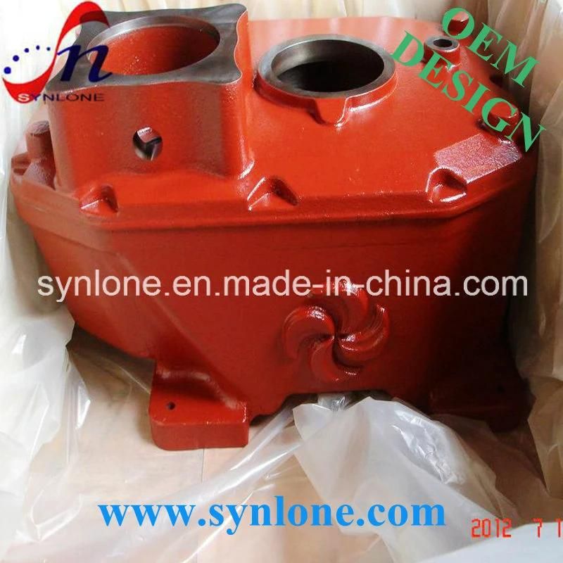 Sand Casting Casting Iron Gear Box with Machining Part
