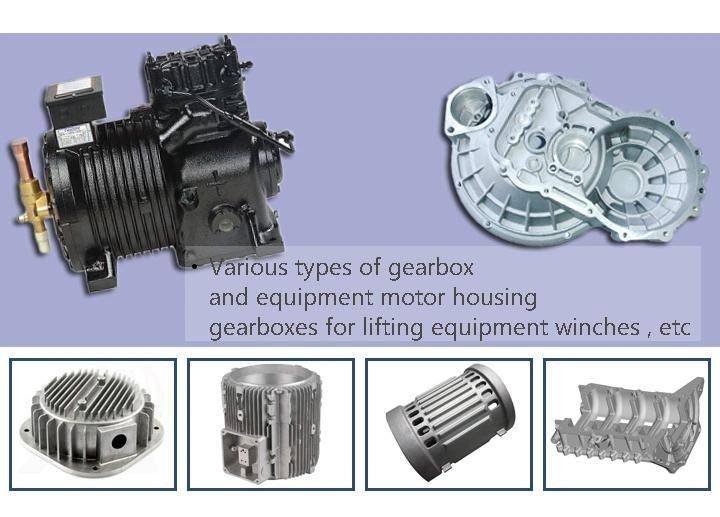 China Customized Alloy Casting Motor Housing Manufacture