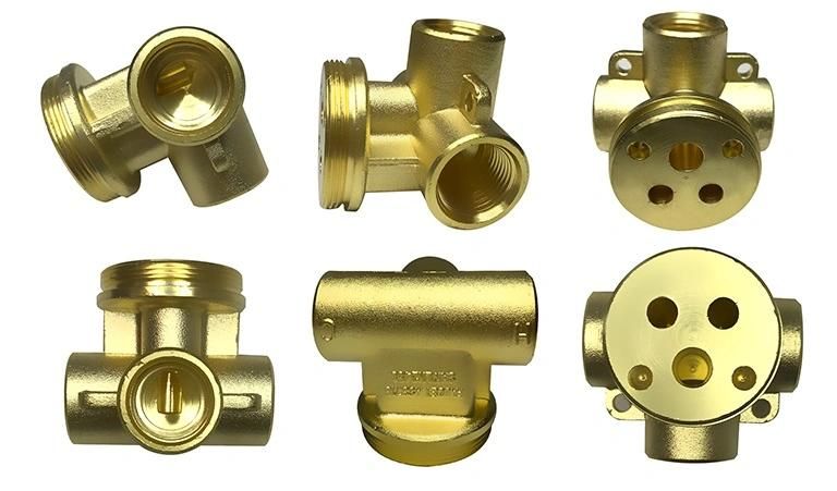 OEM Brass Flow Water Meter Body Forging Parts