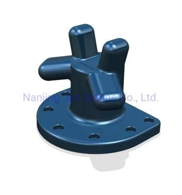 Marine Bollard Stag Horn Marine Mooring Bollard with Anchors