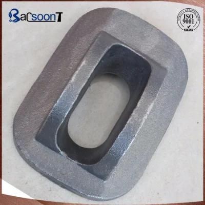 Lost Wax Casting Carbon Steel Boat Part with Sandblasting
