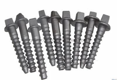 Railway Screw Spike Suitable for Rail Fastening