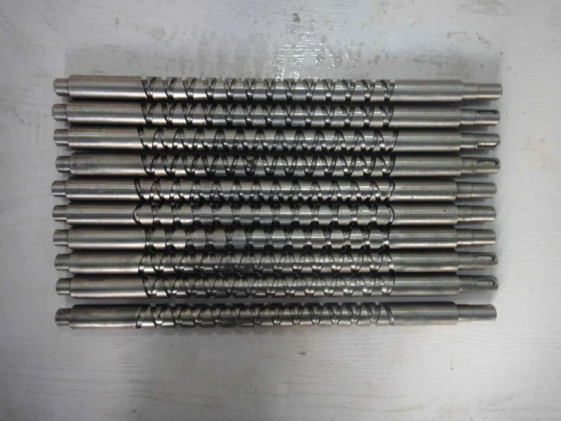 Chinese Manufacturer Carbon Steel Scroll Shaft by CNC Facing Machine