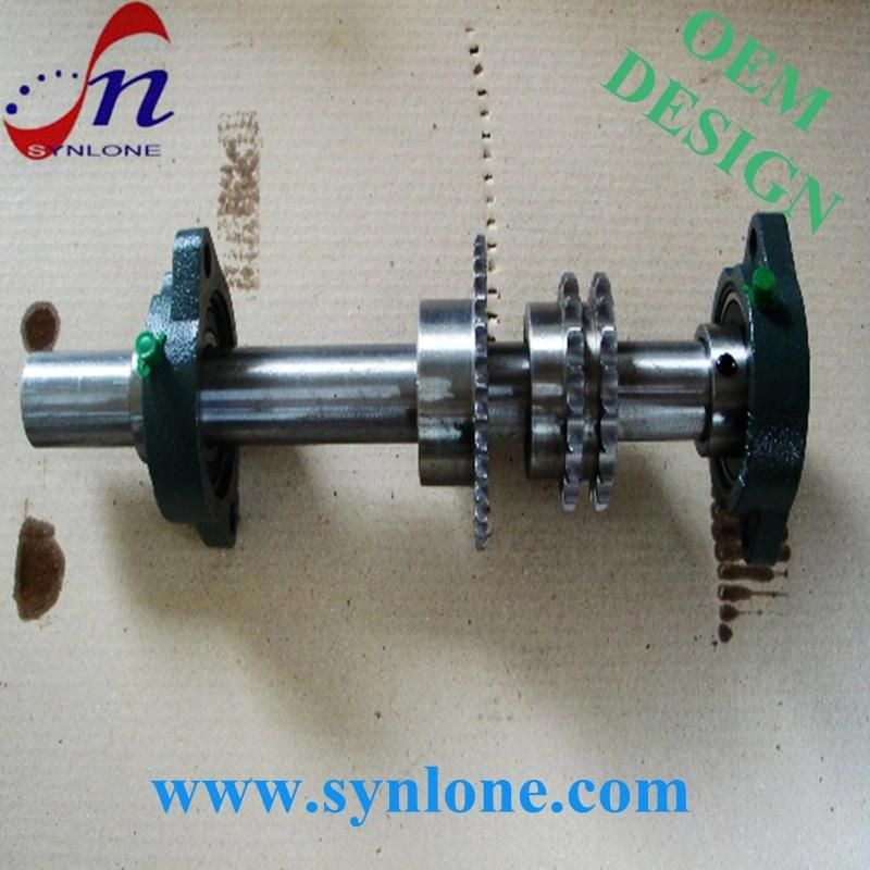 Customised Gear Shaft with CNC Machining