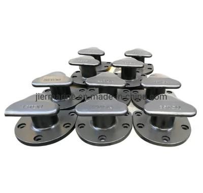 T Type Marine Bollard Mooring Bollard China Manufactured Wharf Port Pier Construction ...