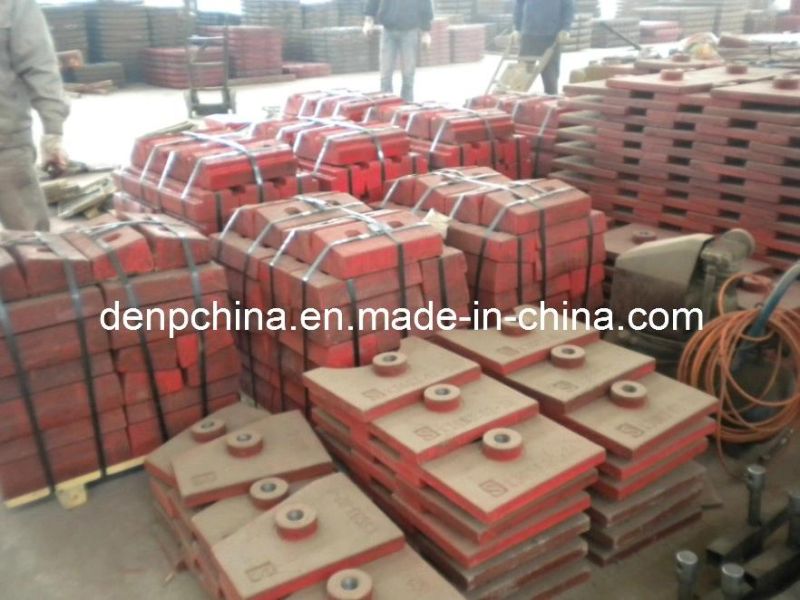 18%Mn 13%Mnj Aw Crusher Wear Plate Jaw Plate