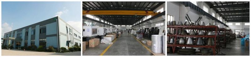 OEM High Pressure Aluminum Die Cast Part Factory Manufacturer White Spraying Coating
