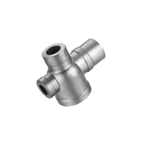 Customized Irregular Stainless Steel Elbow Tee Lost Wax Casting Pipe Fittings