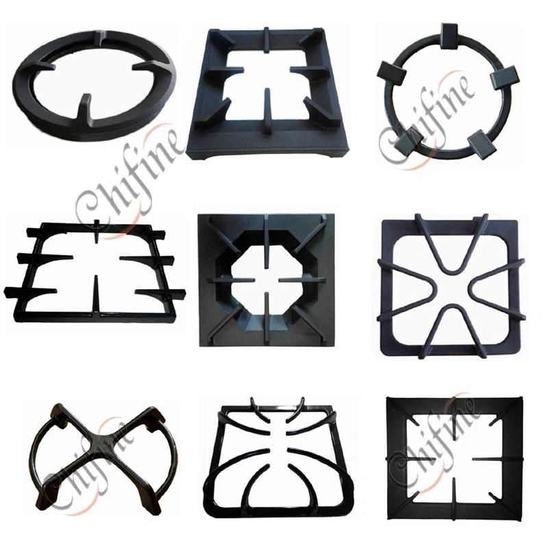 Commercial Portable Heavy Duty Cast Iron Gas Cooker 2 Ring Burner