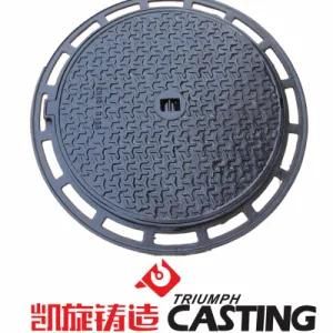 Heavy Duty Casting Iron Manhole Covers with Frames for Hard Shoulders, Road Carrying Heavy ...