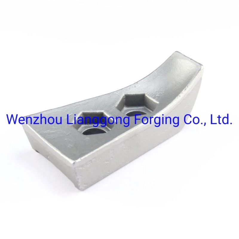 Customized Forged Grinder Teeth/Hammer/Tip/Blade/Wear Parts Used in Forestry and Recycling