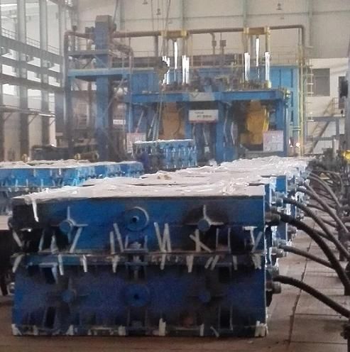 Sand Casting Counterweight for 10 Ton Liebherr Crane