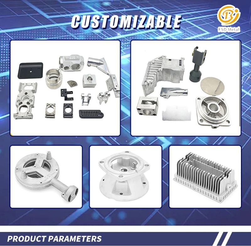 Factory Direct Sales Precision Customized Hardware Accessories Zinc Aluminum Metal Parts Die Casting