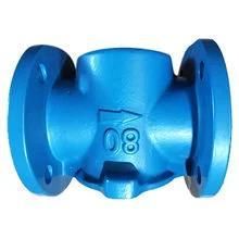 OEM Dn40 Ductile Iron Flow Control Valve Body Casting with PE Coating