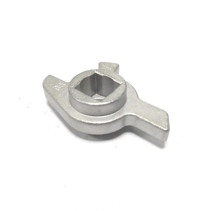 Stainless Steel Lost Wax Csting Hardware Fastener Glass Clamp Threaded Pipe Fittings