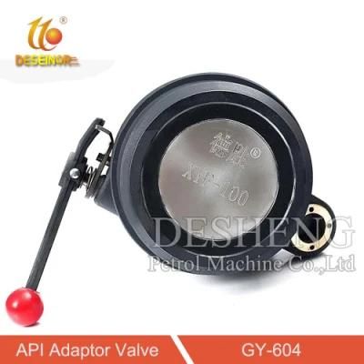 Factory Supply Aluminum API Adaptor Valve with Sight Glass