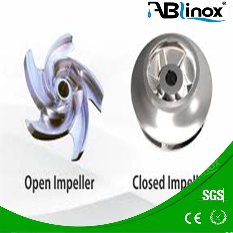 China Maker Customized Stainless Steel 304/316 Casting Impeller