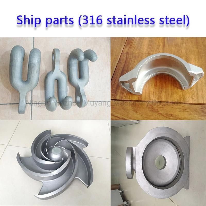 Precision Stainless Steel Casting Ship Parts Marine Engine Spare Parts