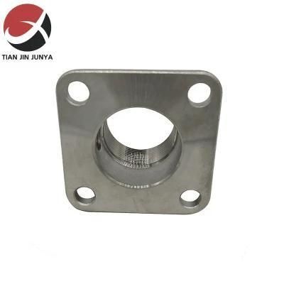 Stainless Steel Fastener Investment Casting Female Threaded Connector Pipe Fitting
