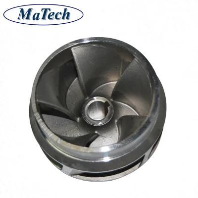 China Cast Foundry Custom Stainless Steel Precision Casting Water Pump Impeller