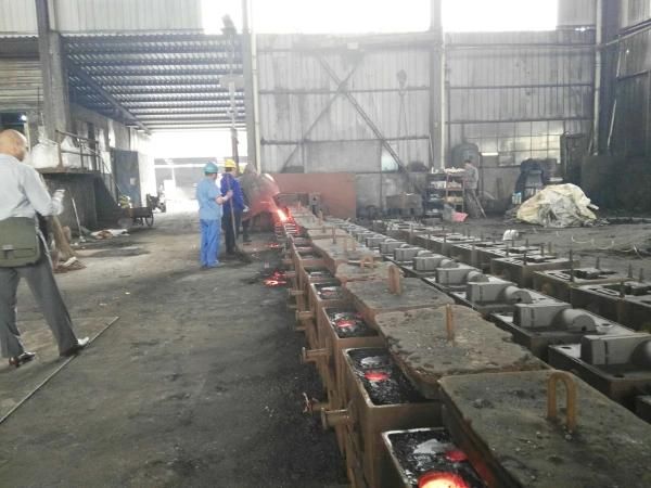 Foundry Sand Casting Process Silica Sand Steel Casting